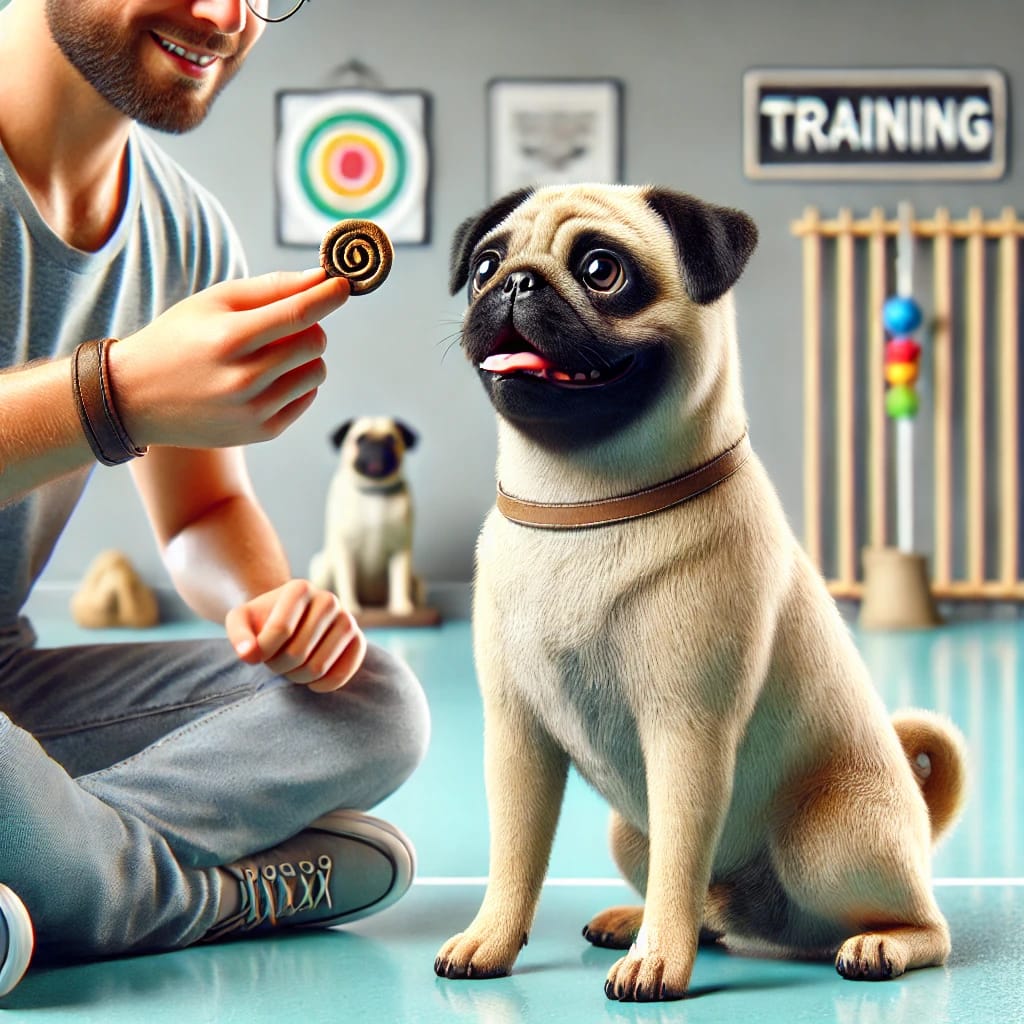 pug behaviour training