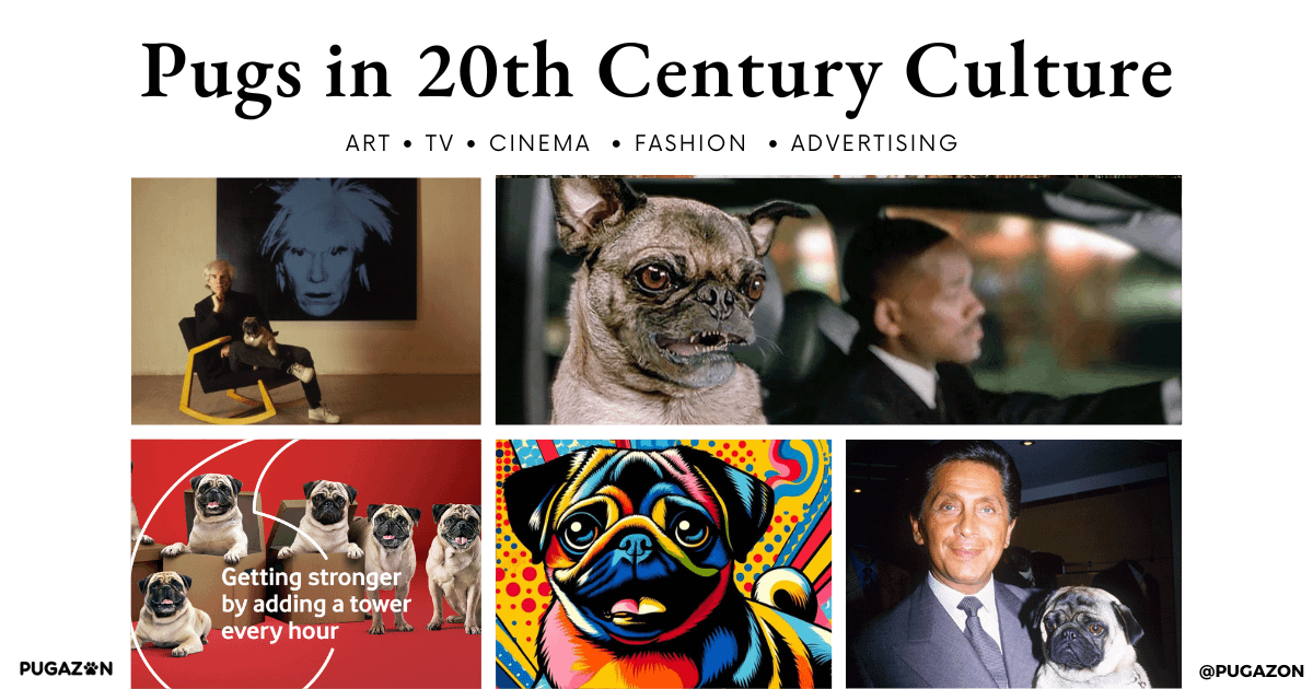 Pugs in 20th century culture