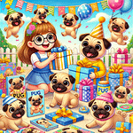 Pug gift for kids