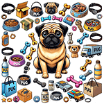 Pug Products and Accessories
