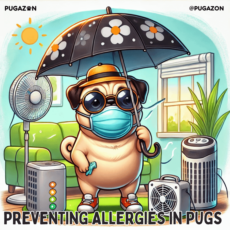 preventing allergies in pugs